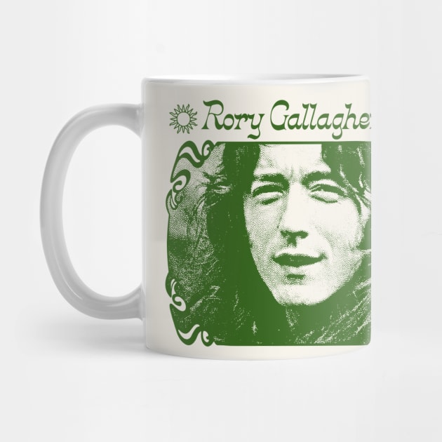 Rory Gallagher /// Retro Tribute Fanart Design by DankFutura